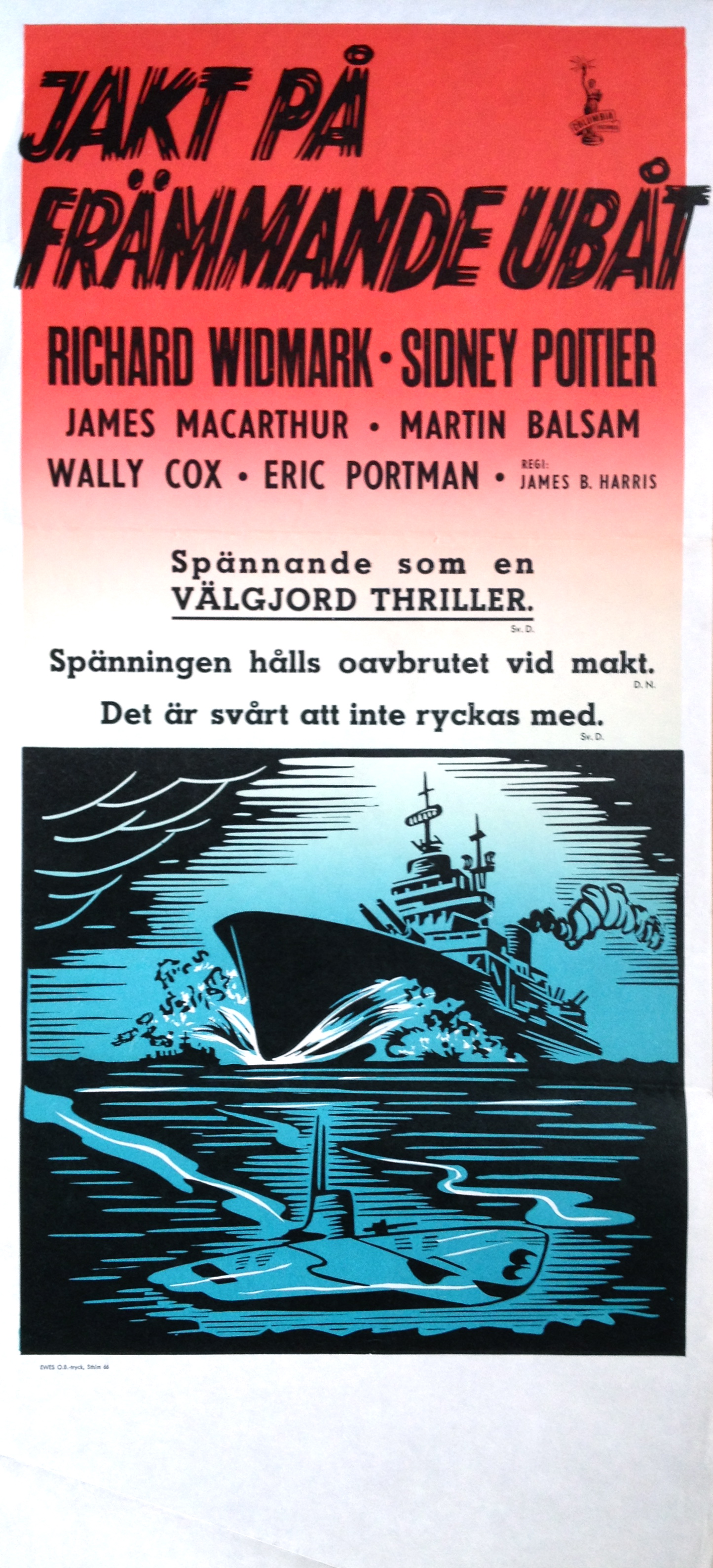 Nostalgipalatset THE BEDFORD INCIDENT (1965