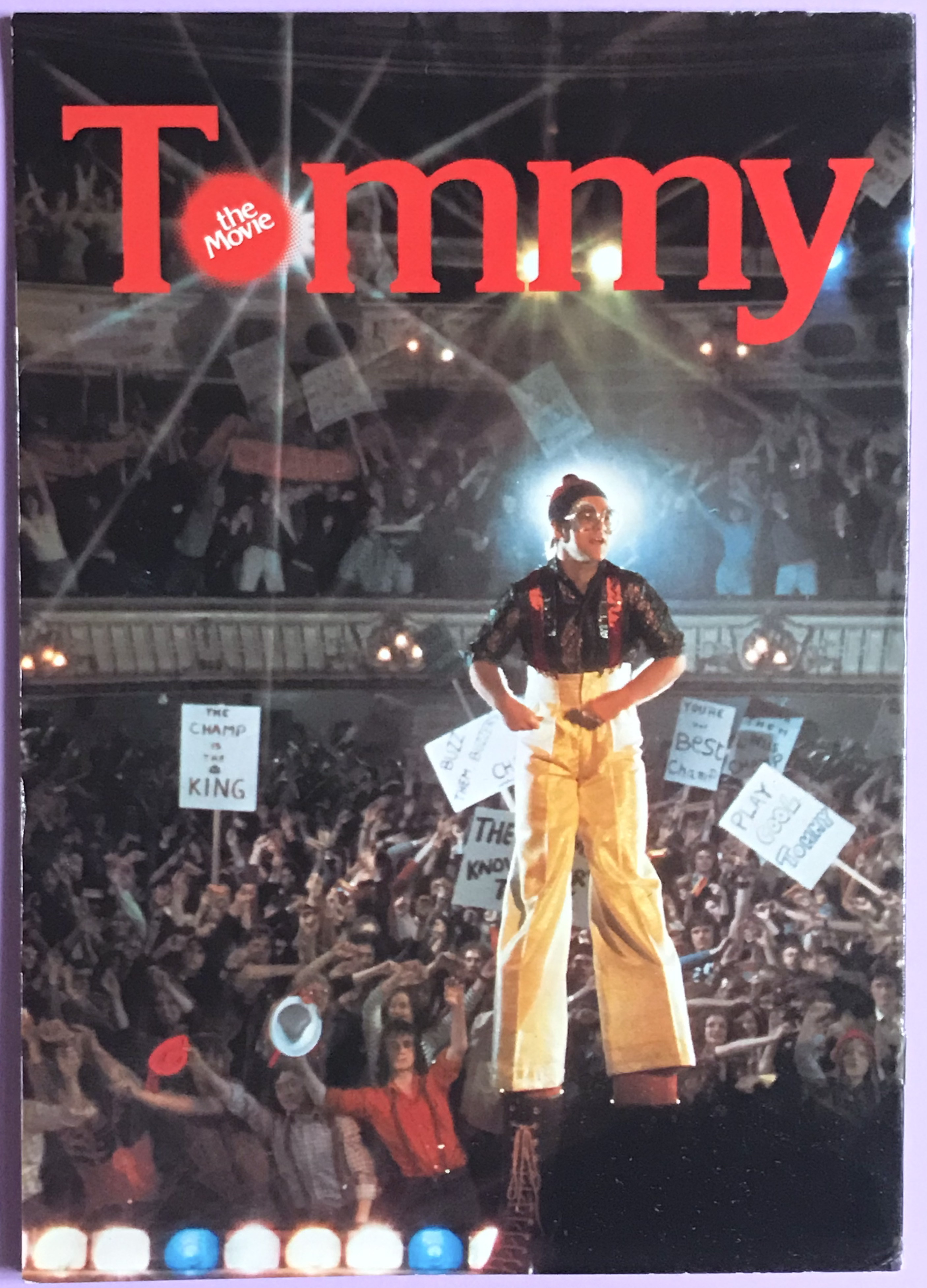 Nostalgipalatset THE WHO Tommy Souvenir program 1975