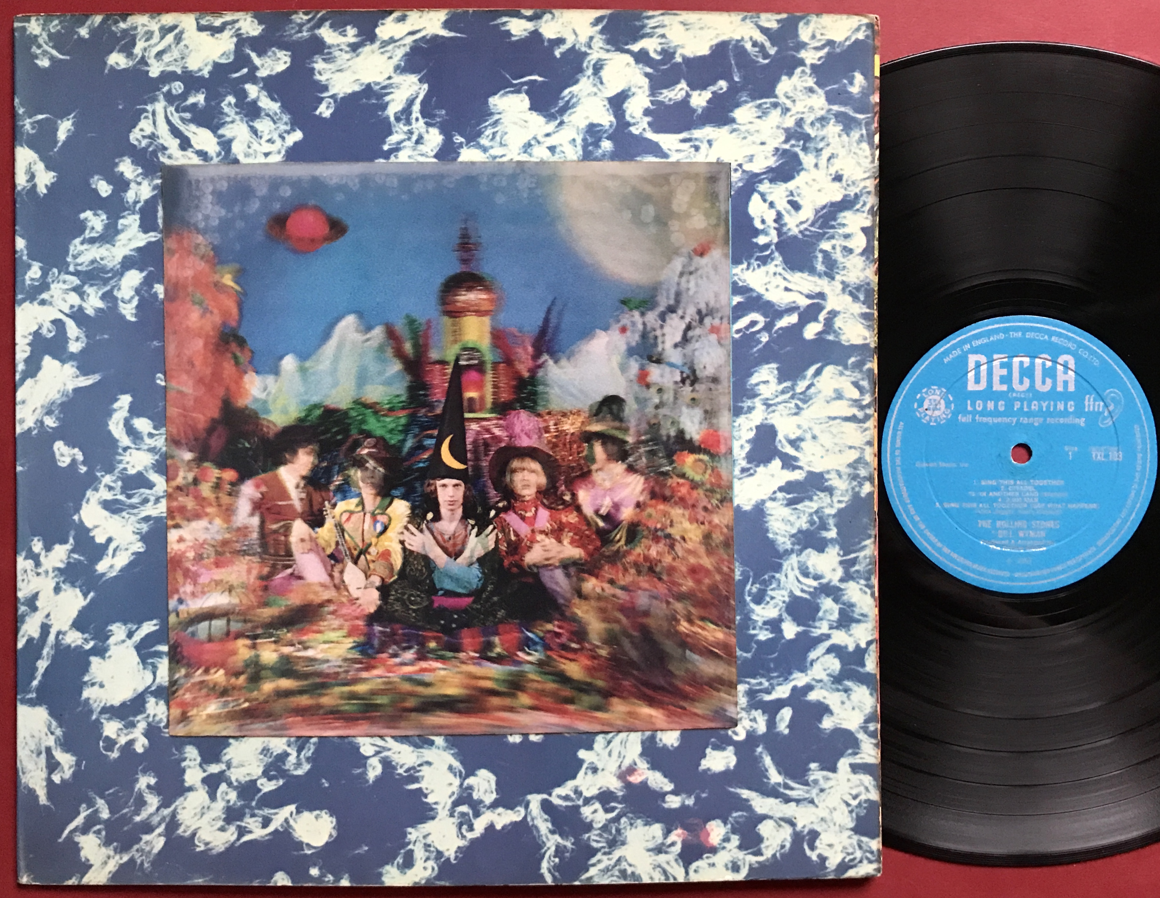 Nostalgipalatset ROLLING STONES Their satanic majesties.. UKorig MONO LP 1967