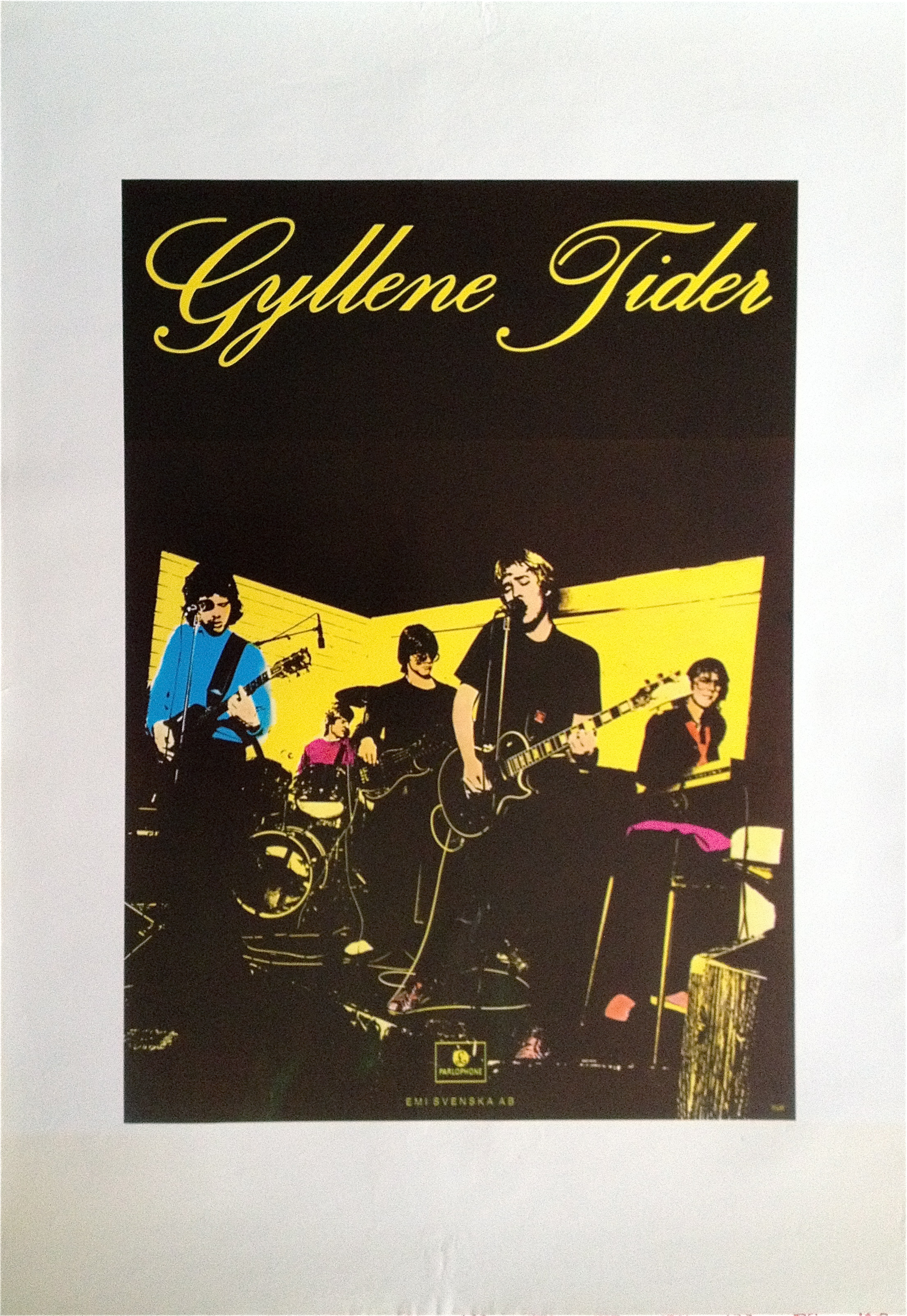 Nostalgipalatset GYLLENE TIDER (1979 ) Turné / promoaffisch