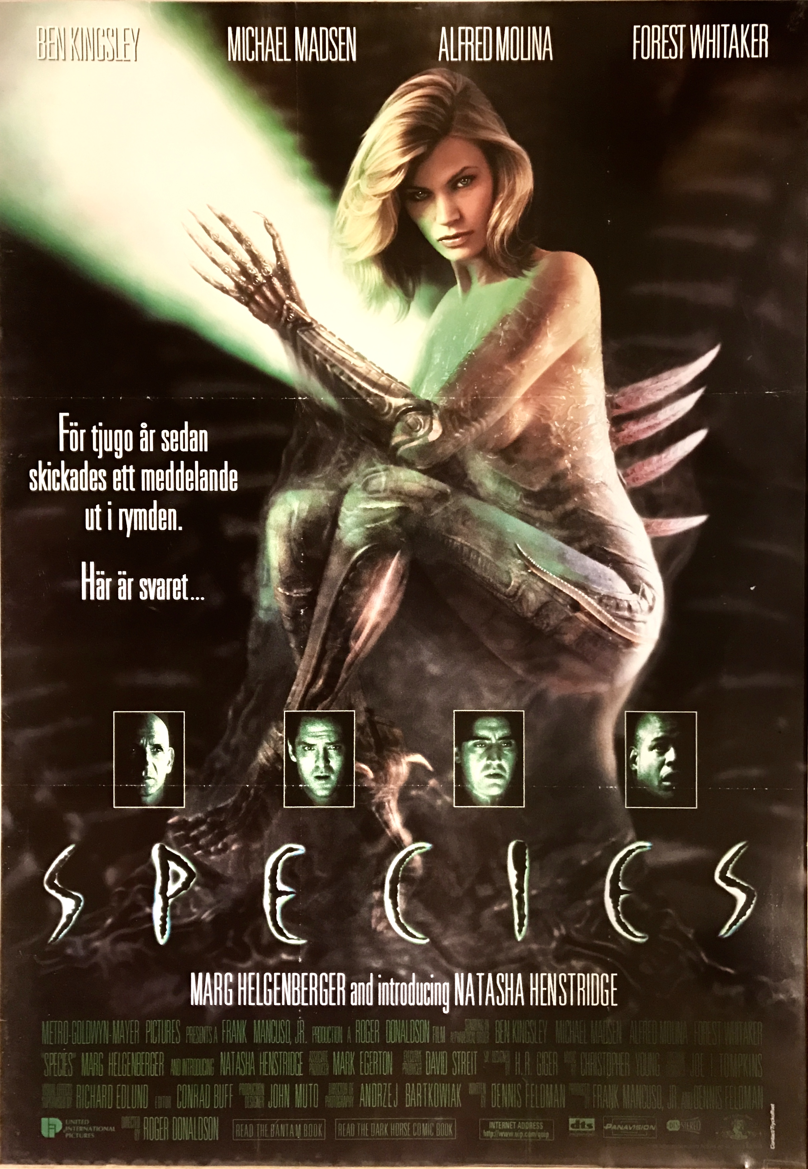 Species Movie POSTER Horror//Sci-Fi 1995