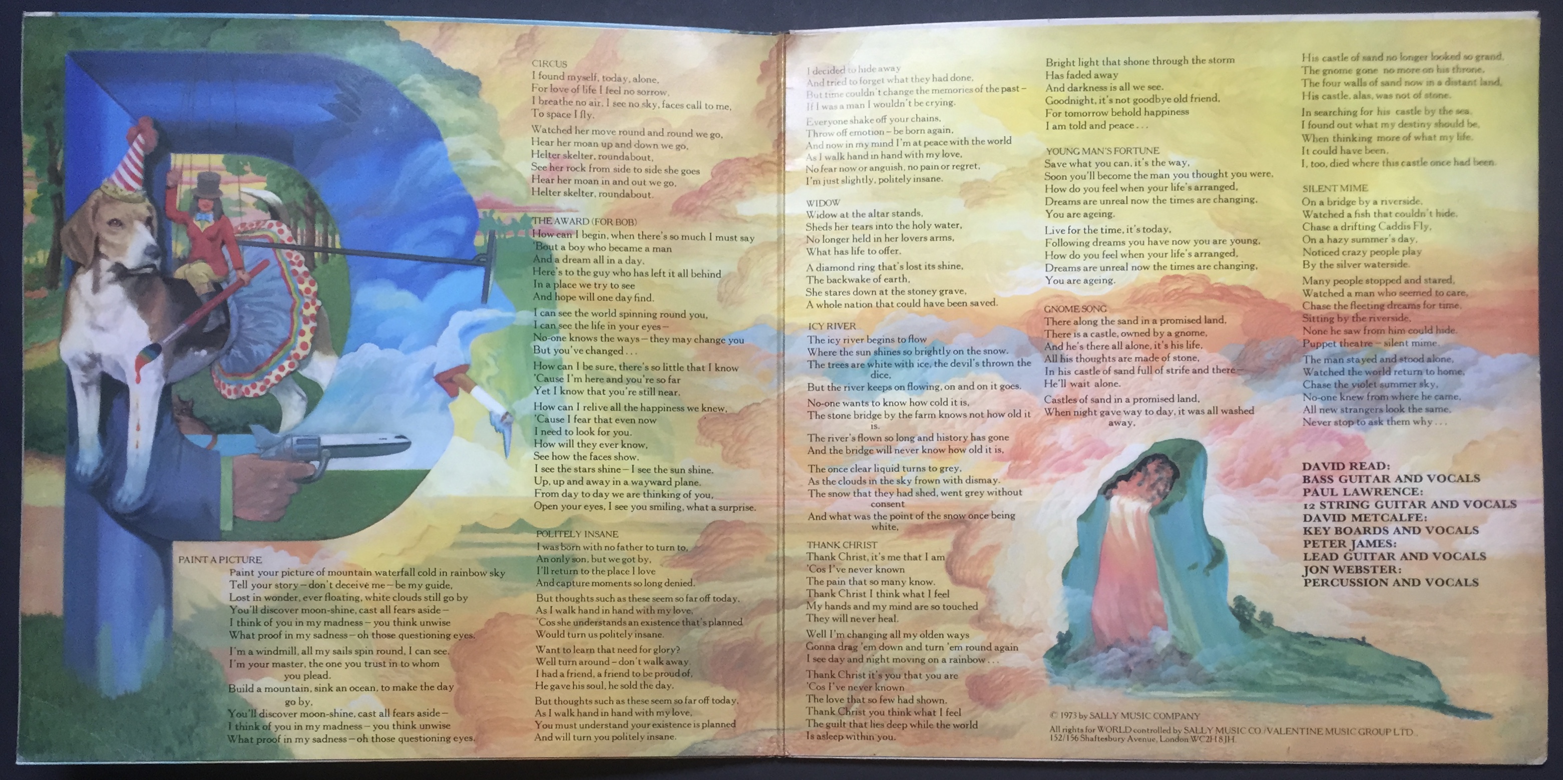 Nostalgipalatset FANTASY Paint a picture UKorig LP 1973