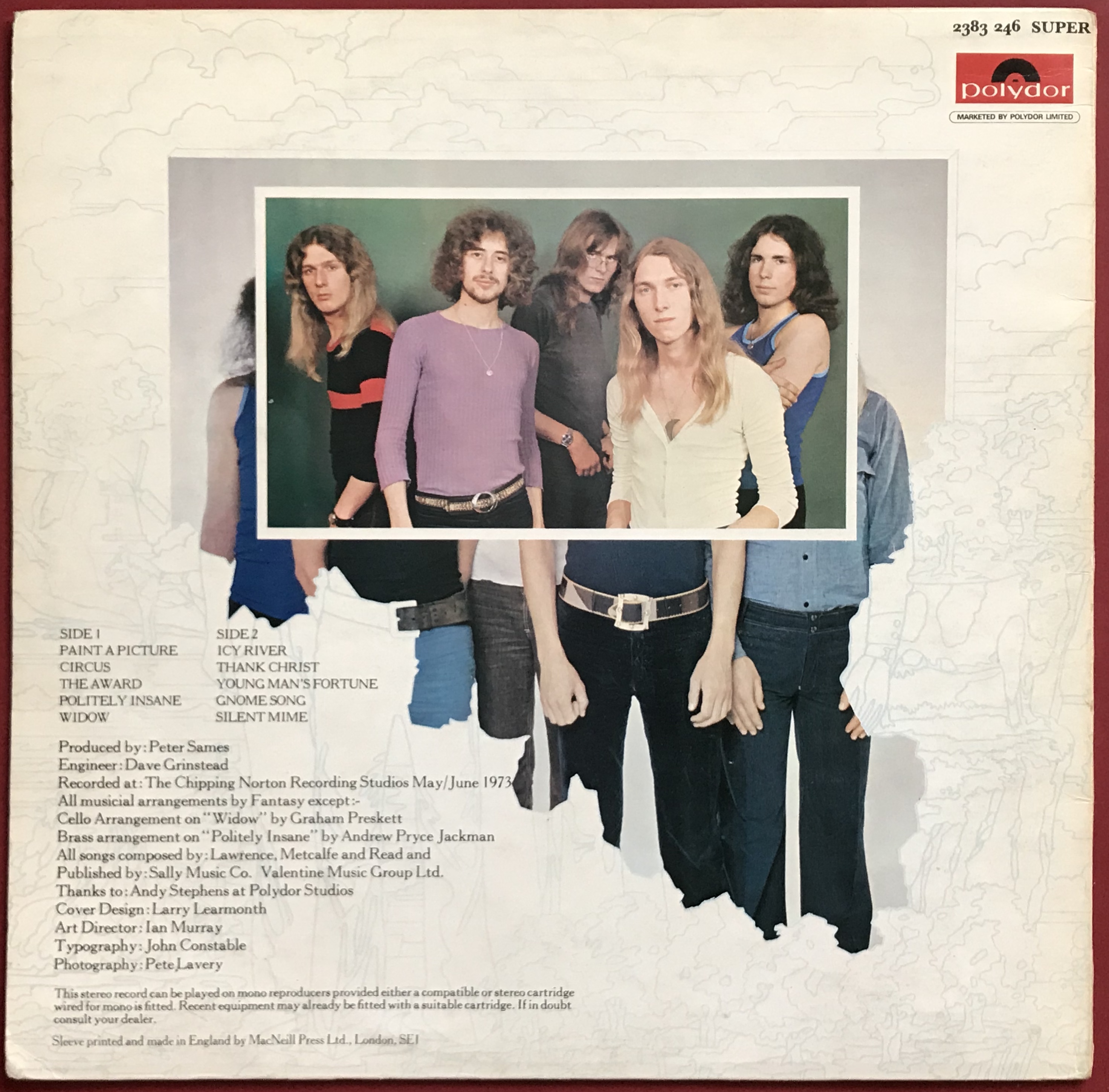 Nostalgipalatset FANTASY Paint a picture UKorig LP 1973