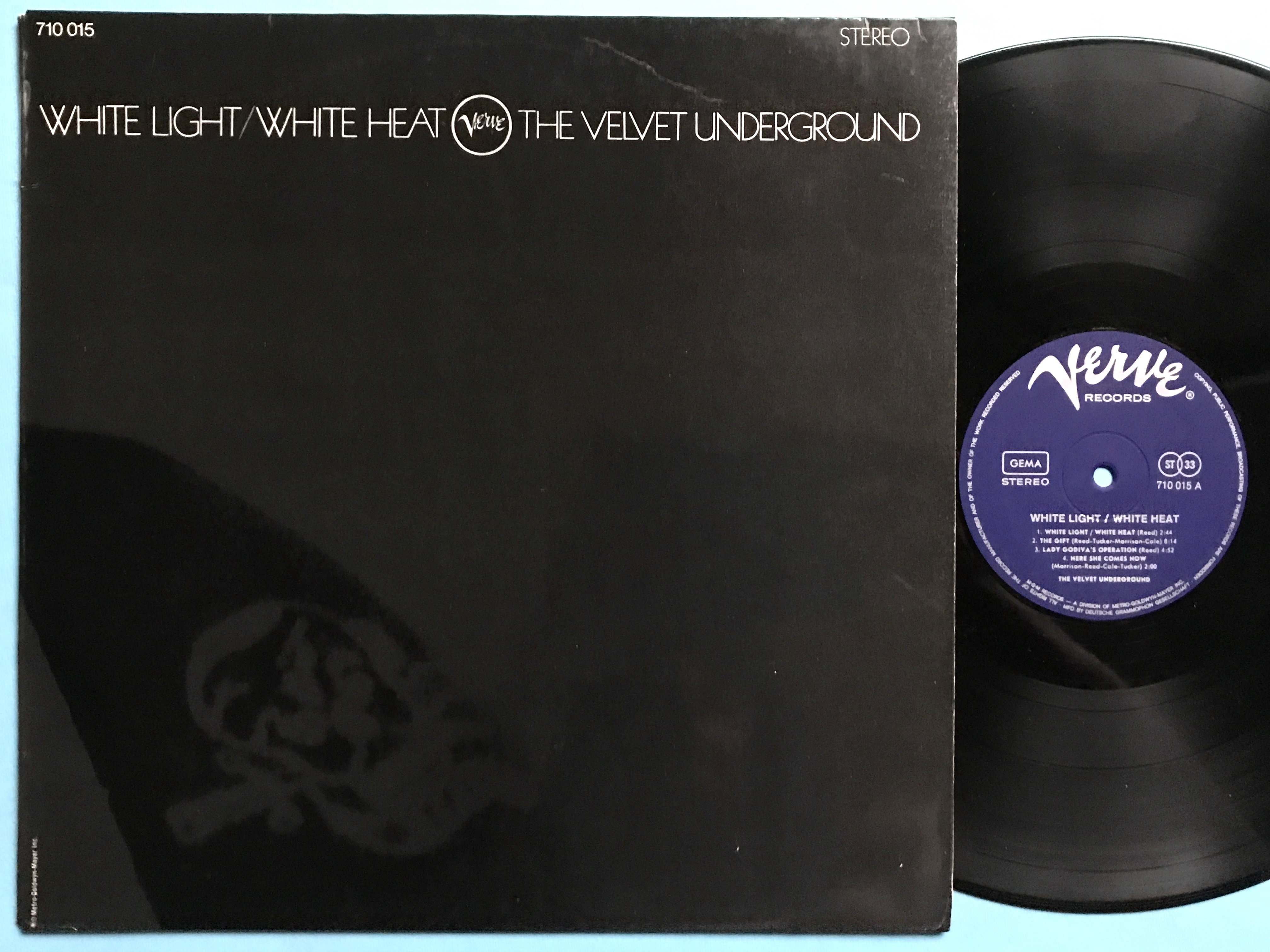 Nostalgipalatset VELVET UNDERGROUND White light/white heat "SKULL