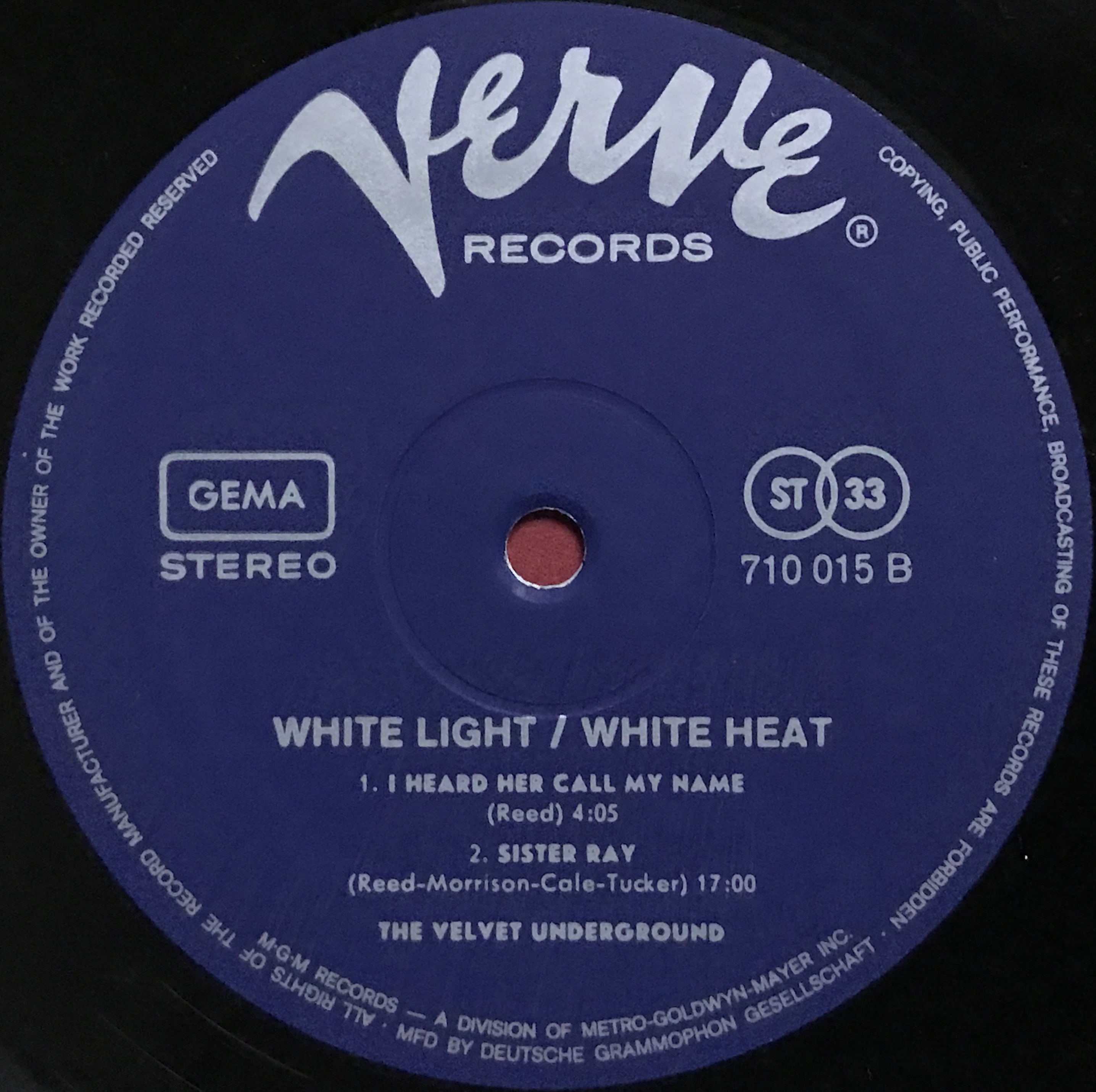 Nostalgipalatset VELVET UNDERGROUND White light/white heat "SKULL