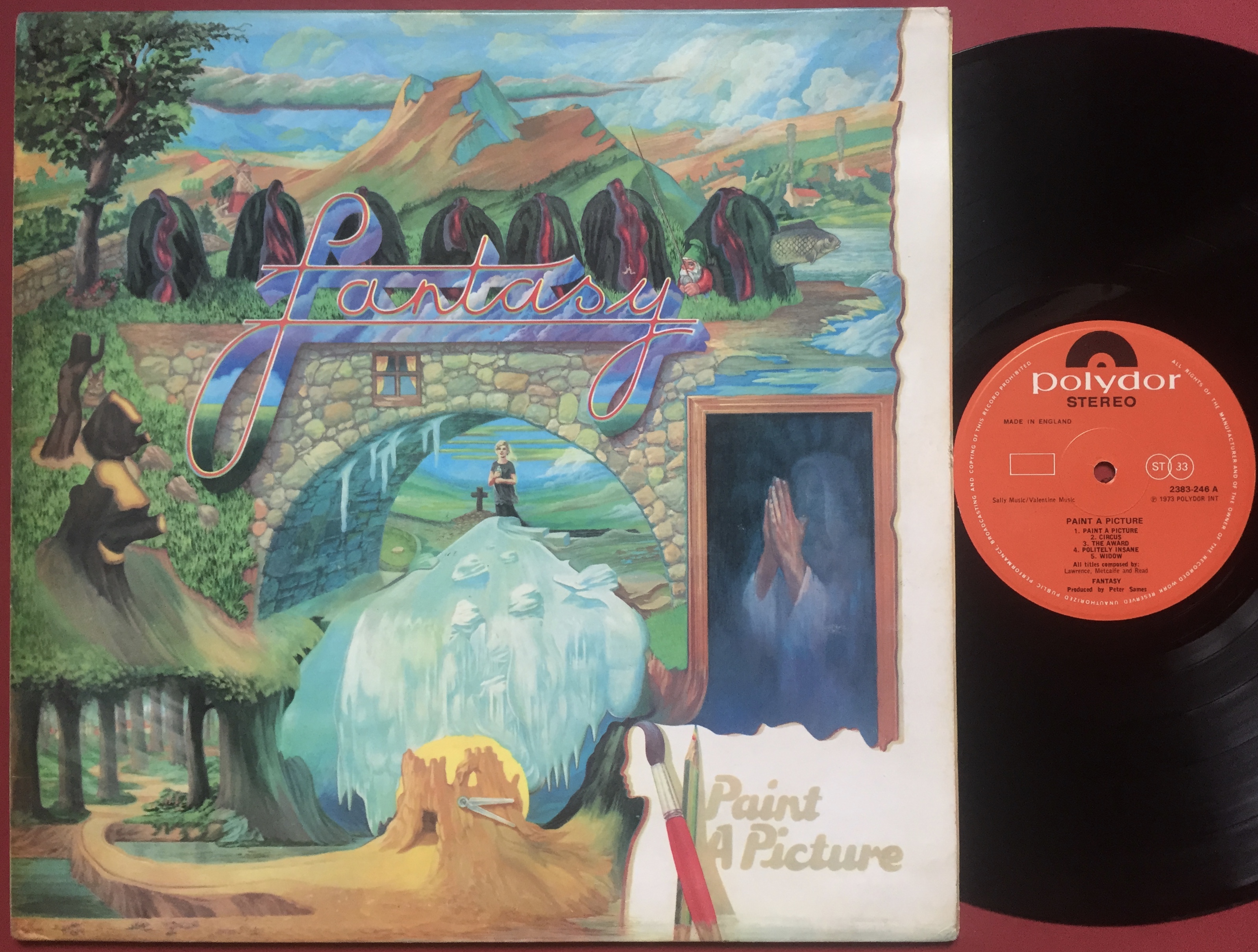 Nostalgipalatset FANTASY Paint a picture UKorig LP 1973