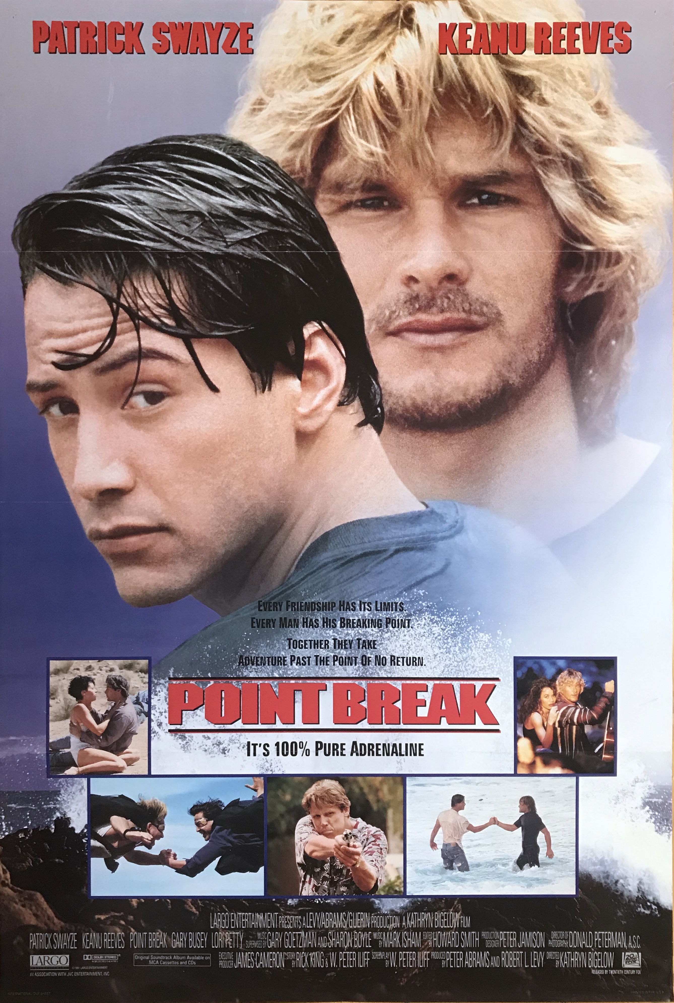 Point Break 1991 Vf Nostalgipalatset - POINT BREAK (1991)