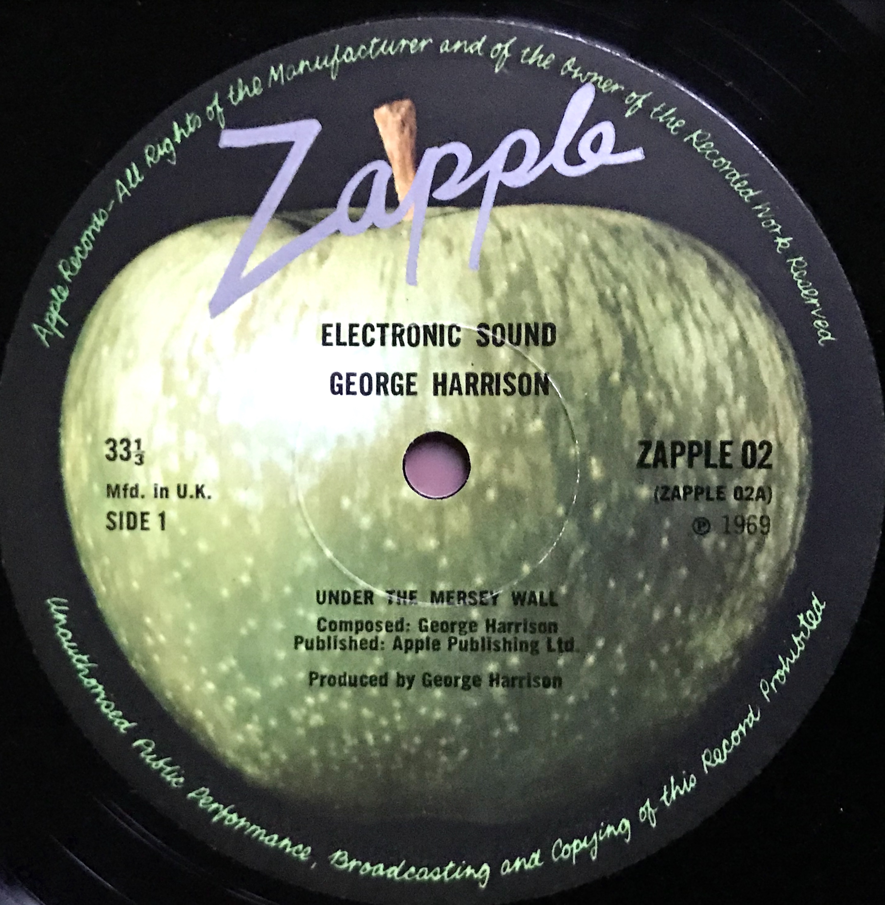 Nostalgipalatset HARRISON Electronic sound UK LP 1969