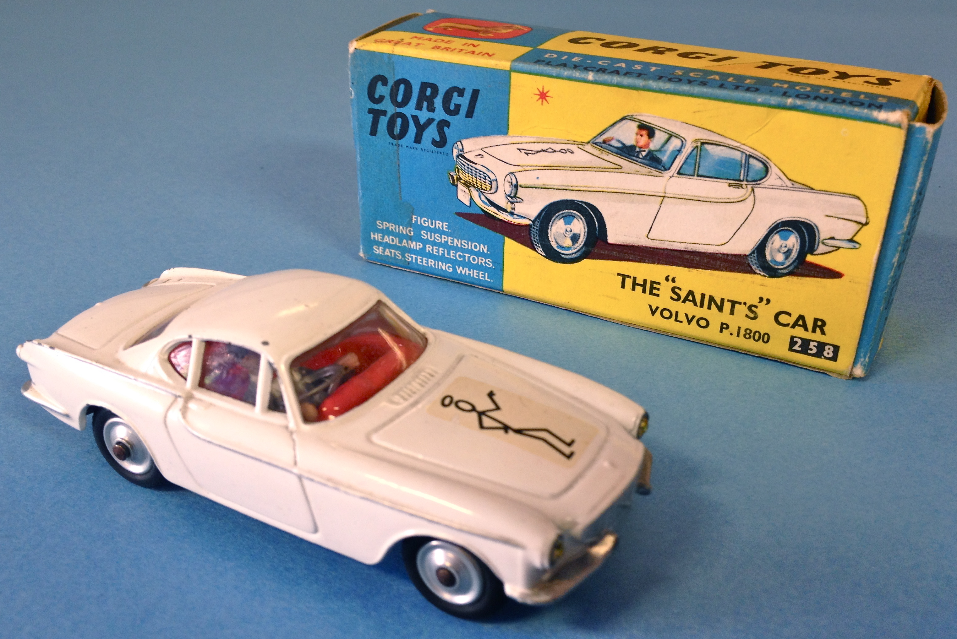 toys Volvo P1800 1960tal i KARTONG