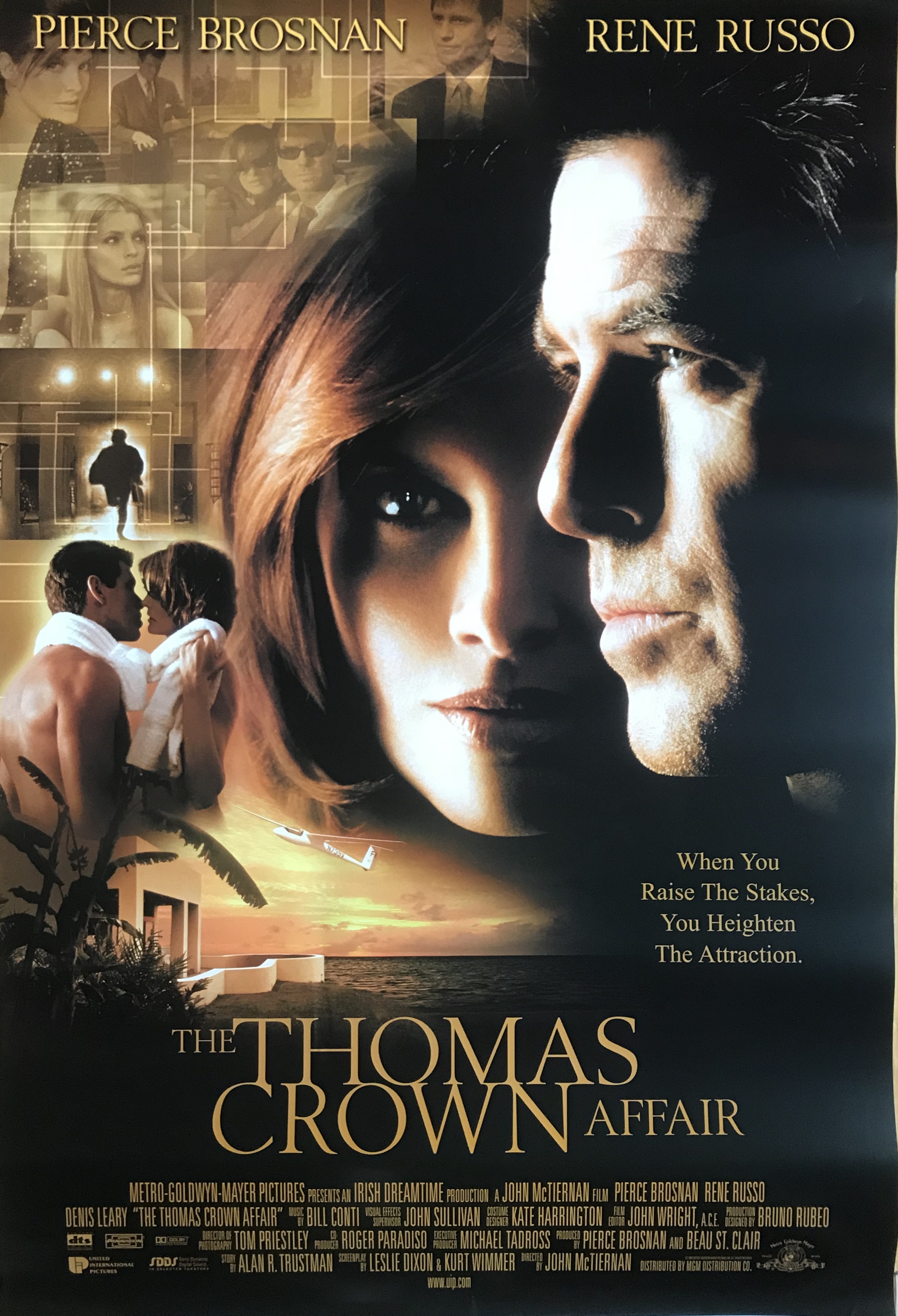 Musique Film L Affaire Thomas Crown Pierce Brosnan Nostalgipalatset - THE THOMAS CROWN AFFAIR (1999)