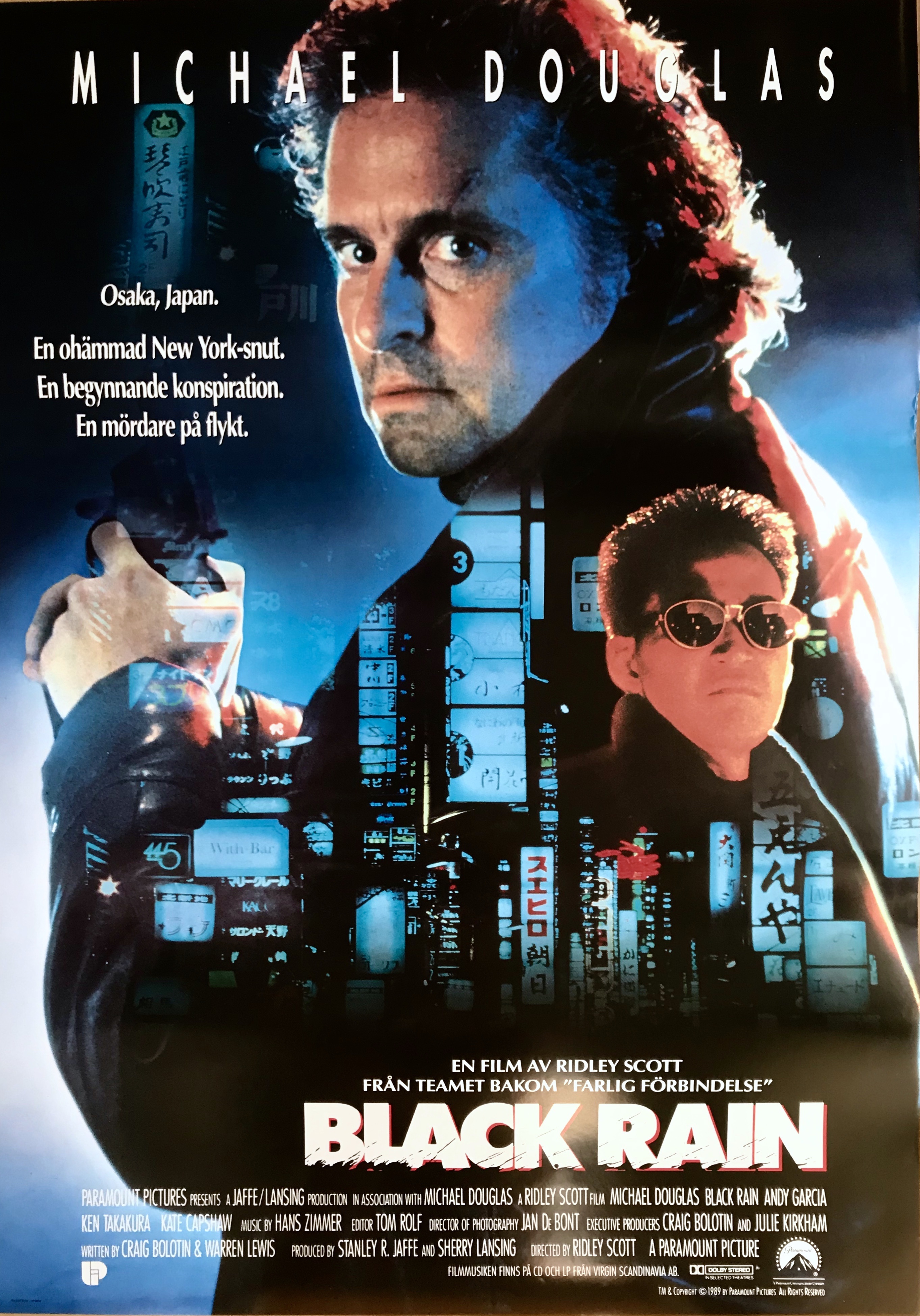 Nostalgipalatset BLACK RAIN (1989)