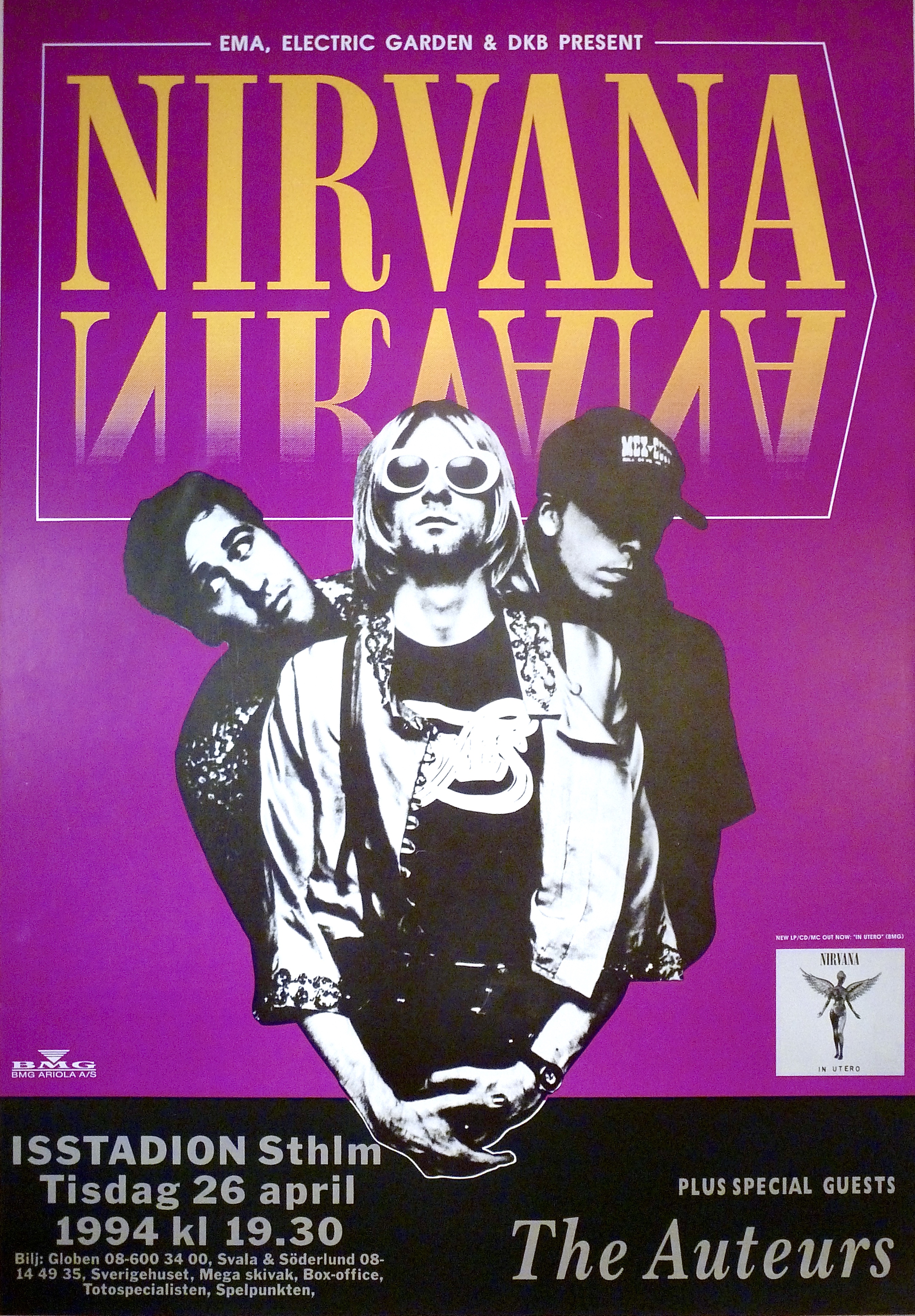 nirvana poster nirvana poster