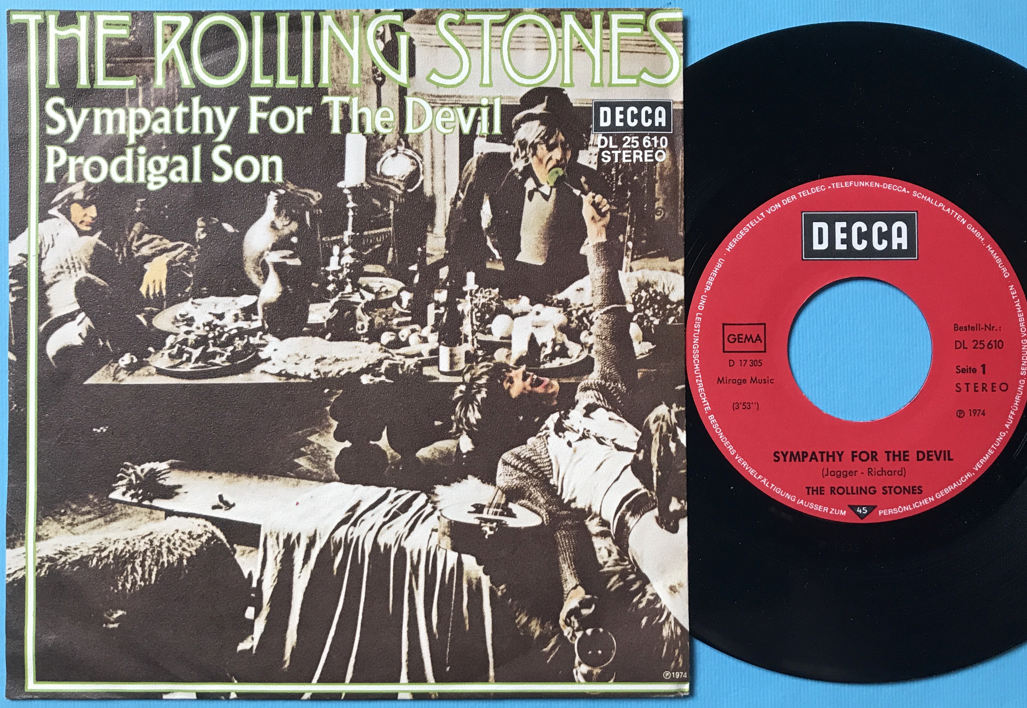 According to the essay what is sympathy for the devil image