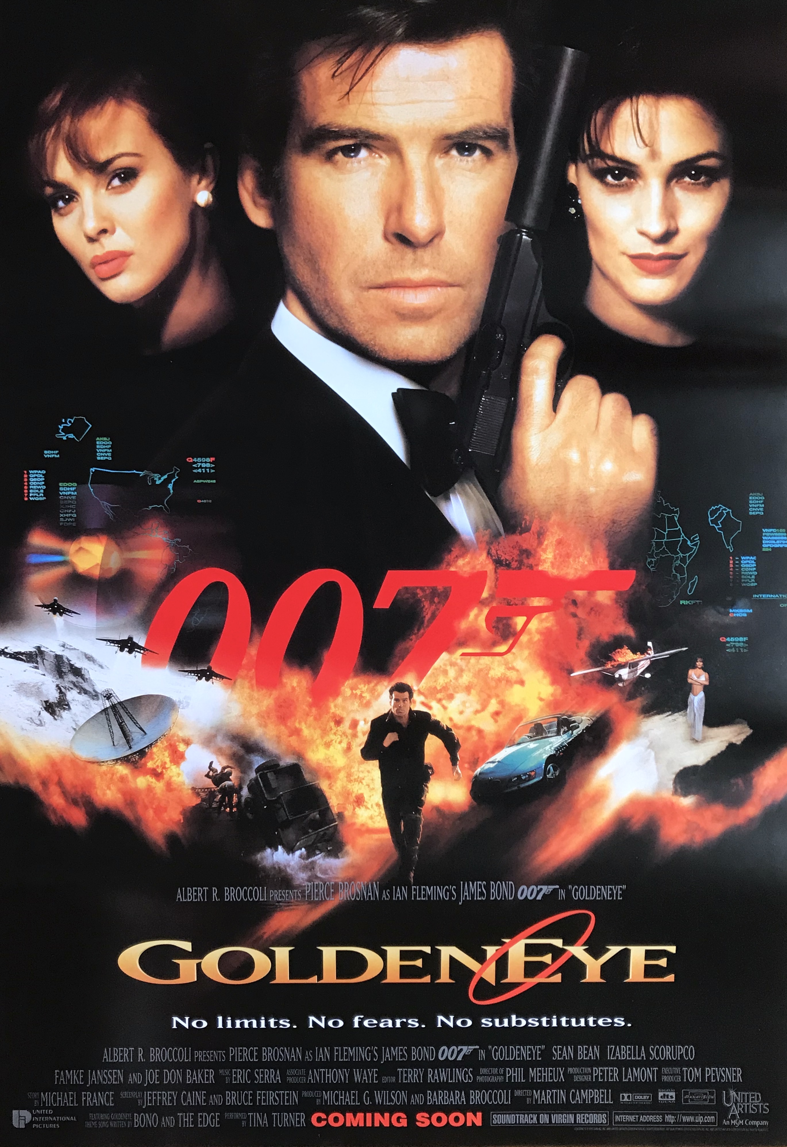 Nostalgipalatset JAMES BOND OO7 GOLDENEYE (1995) Advance