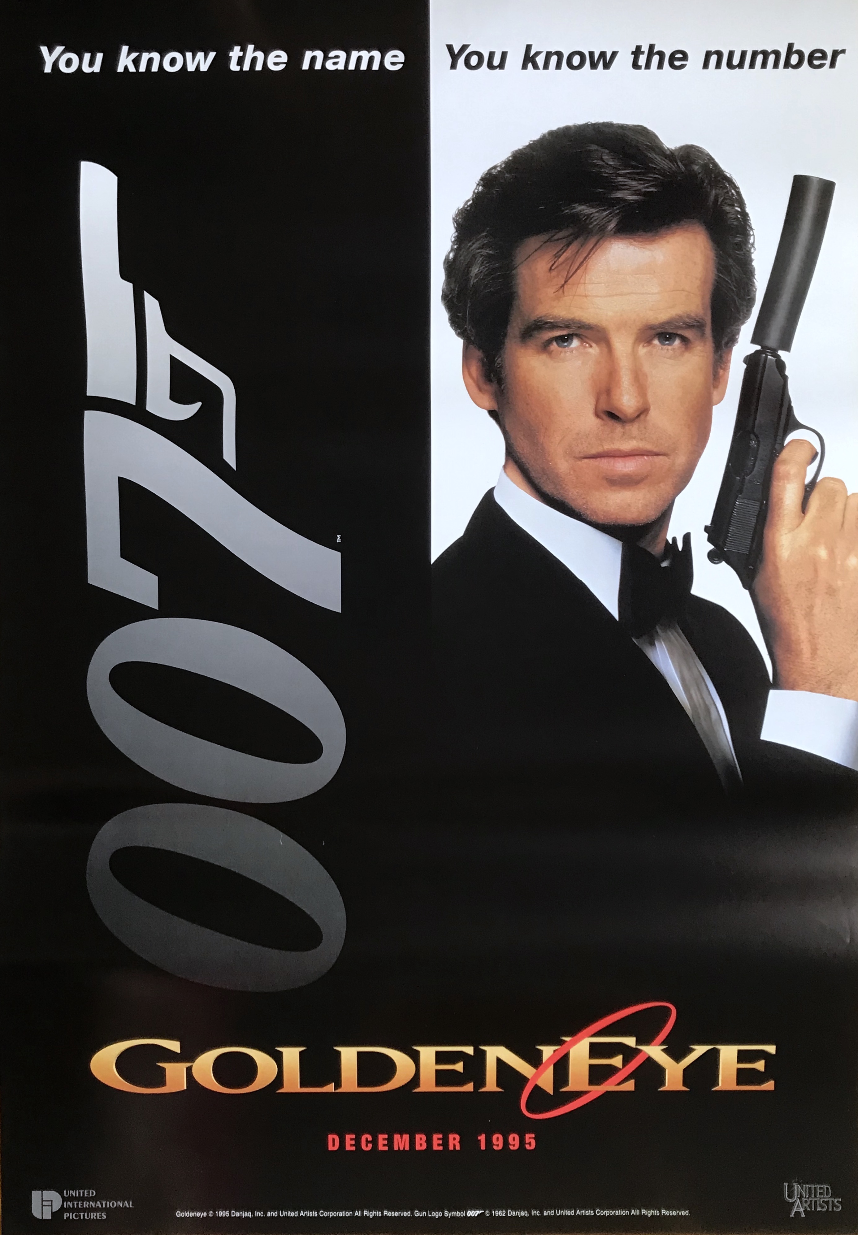 Nostalgipalatset JAMES BOND OO7 GOLDENEYE (1995) Advance