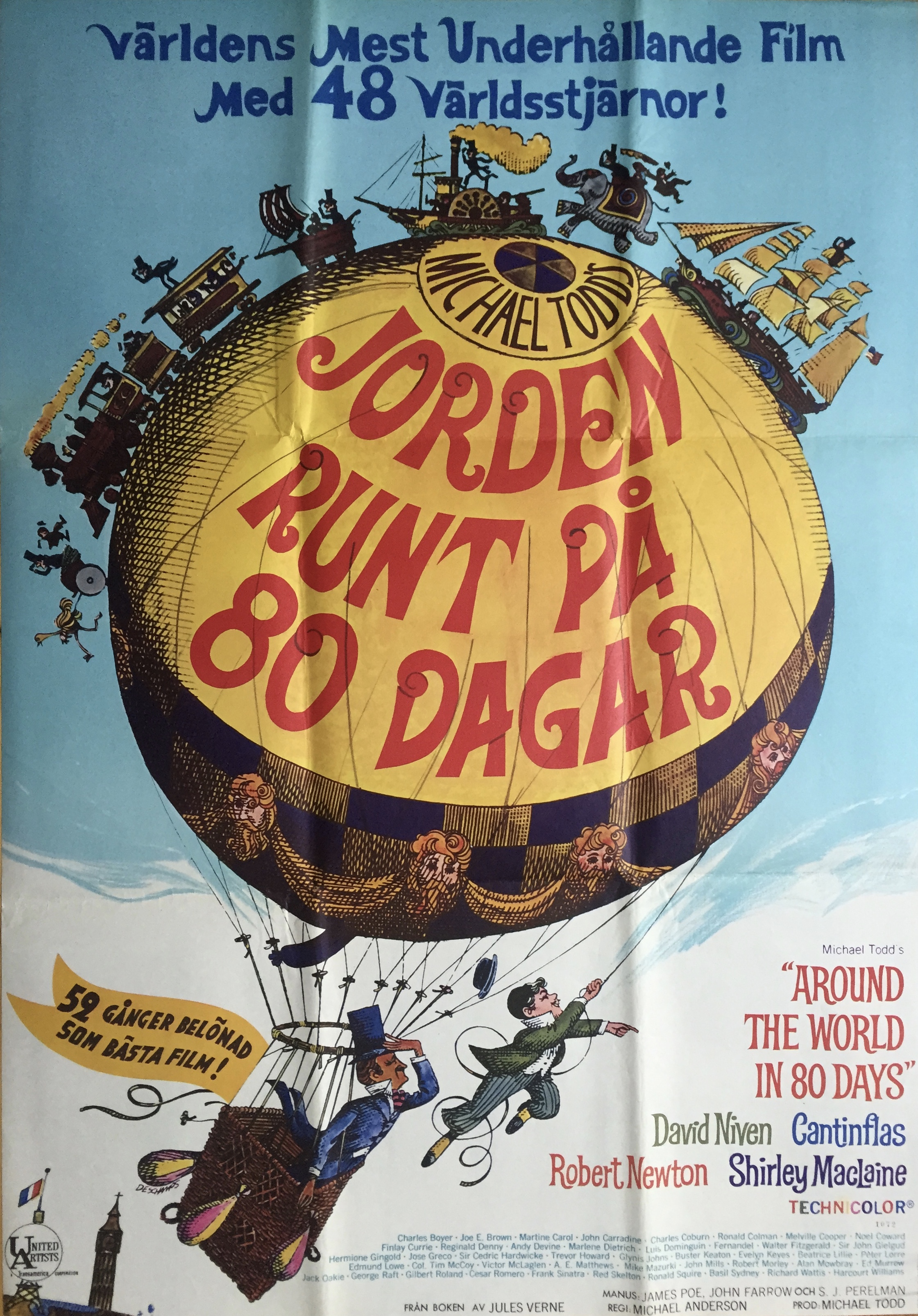 Jorden Runt På 80 Dagar Film