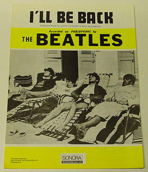 Beatles - I'll be back  Nothäfte