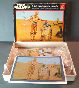 STAR WARS Pussel 150 bitar 43 x 27 cm 1977  i originalkartong