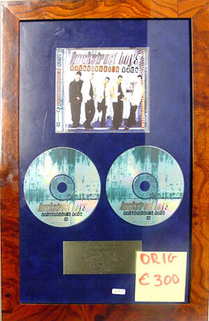 Backstreet Boys - 2 x Platina Danmark