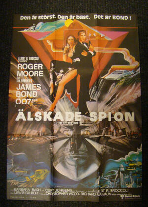 JAMES BOND - THE SPY WHO LOVED ME (ROGER MOORE)