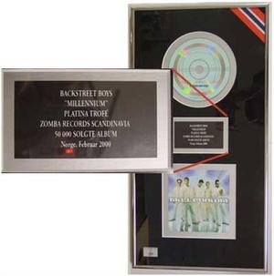 Backstreet Boys - Platinum record