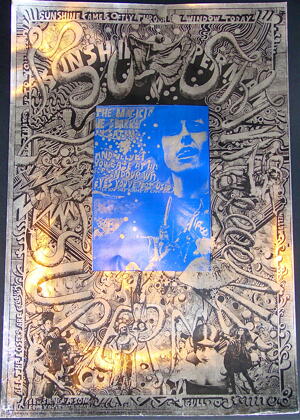 Pop Memorabilia - DONOVAN SUNSHINE SUPERMAN - Martin Sharp original AFFISCH 1967
