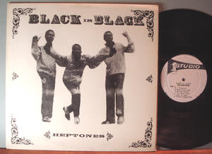 HEPTONES - Black is black LP Jamaica 1970´s original!