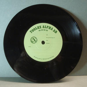 Vinylskivor - Svenskt - ABBA + Relaterat - ABBA - Super trouper 7" RARE TESTPRESS!