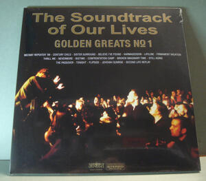 Vinylskivor - Svenskt - Svenskt 1990-2011 - THE SOUNDTRACK OF OUR LIVES - Golden greats no1 STILL SEALED 2LP!