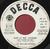 ROLLING STONES - Con le mie lacrime / Talkin´ bout you Italien Jukebox PROMO 45 1966