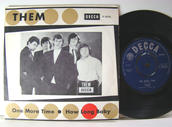 THEM  - One more time  7" Swe/UK 1965