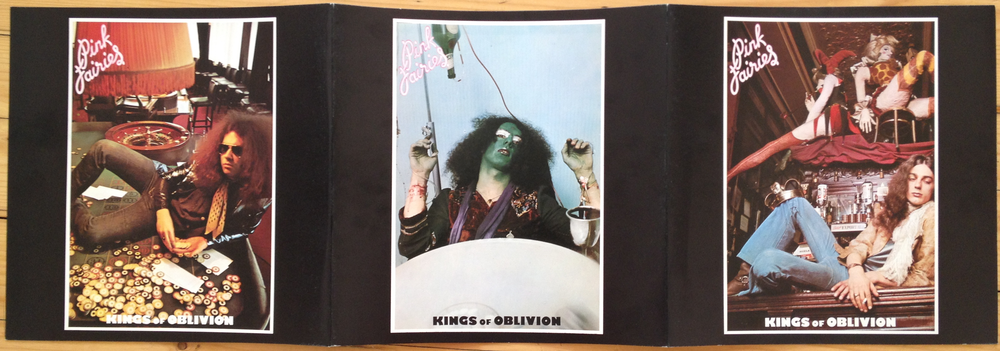Nostalgipalatset - PINK FAIRIES - Kings of oblivion UK-orig LP + POSTER ...