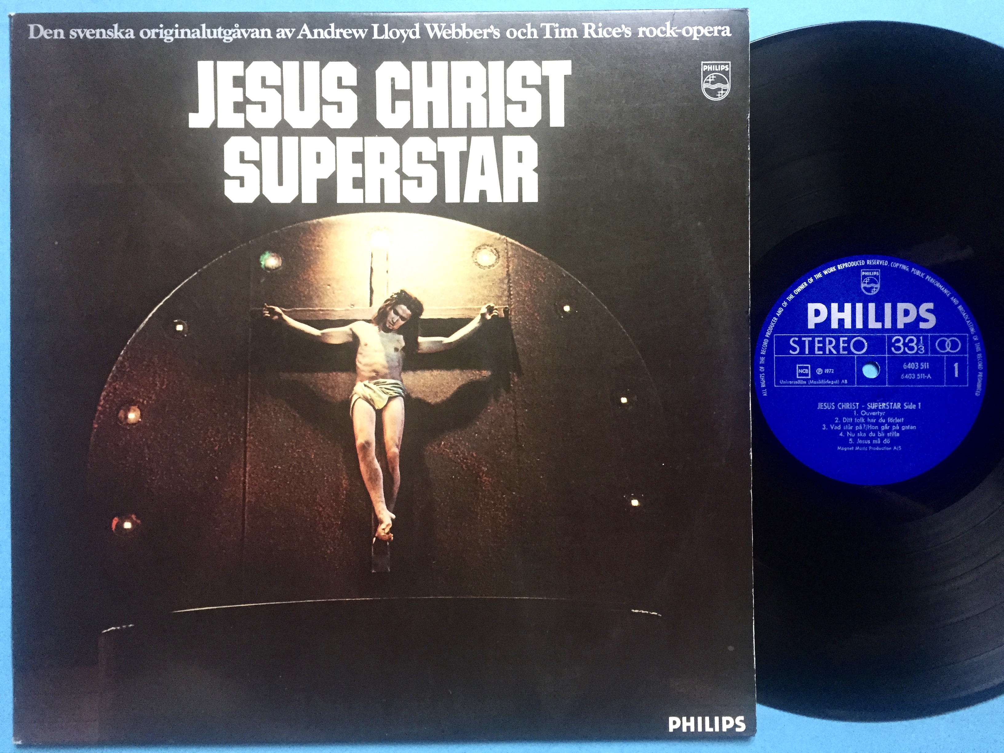 Nostalgipalatset - AGNETHA FÄLTSKOG - Jesus Christ Superstar Swe 2LP 1972