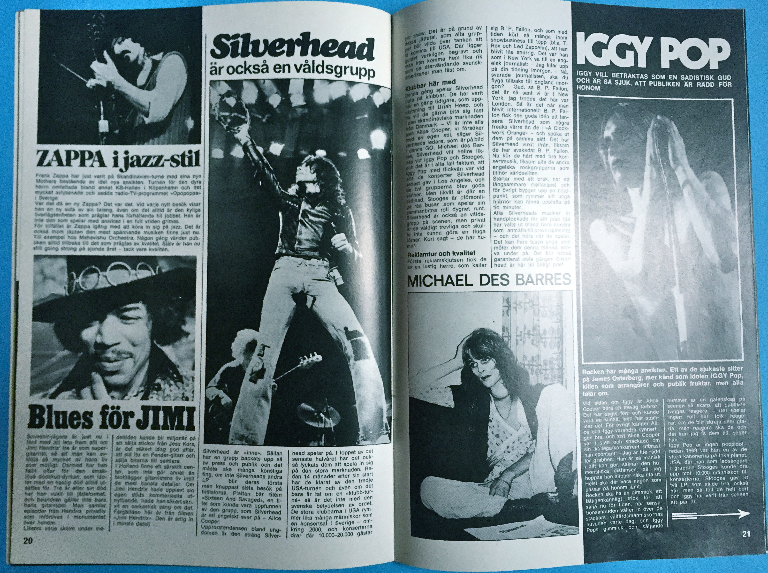 Nostalgipalatset - GO magazine - no 2 1973 SLADE cover